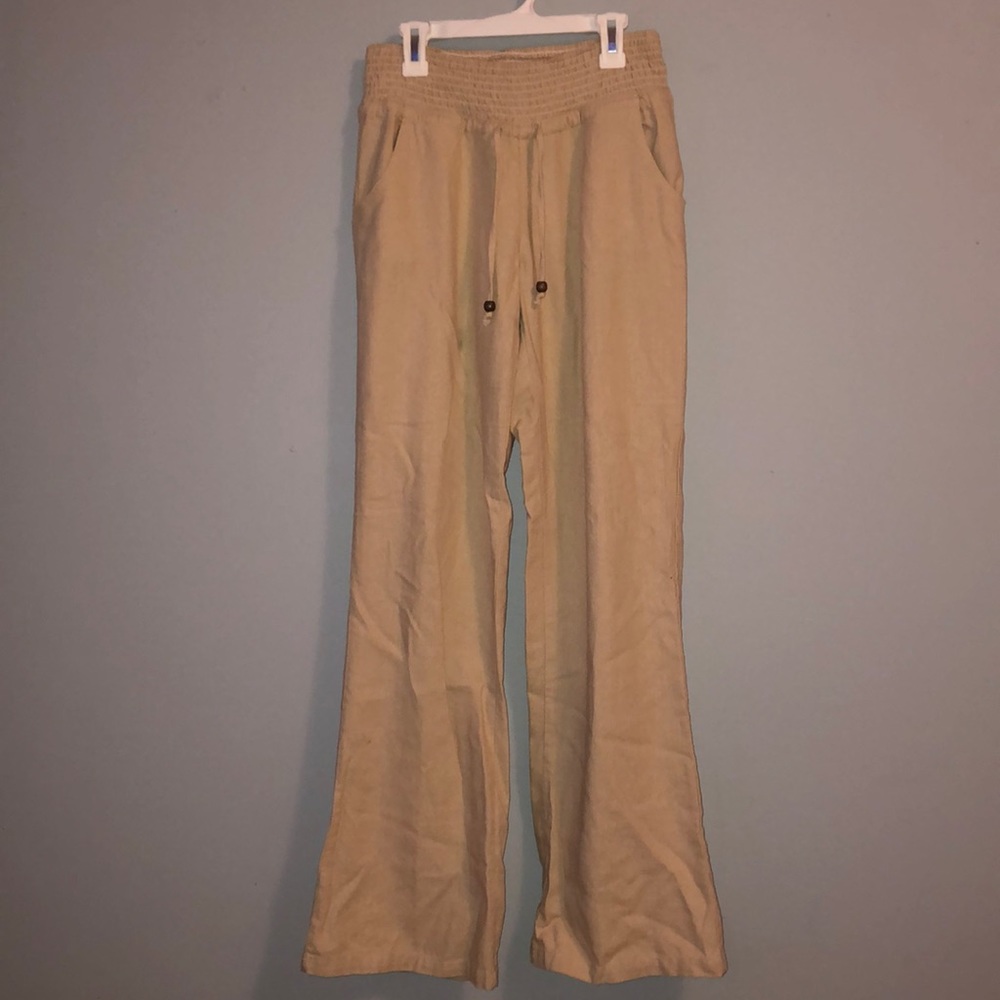 Lightweight khaki slacks